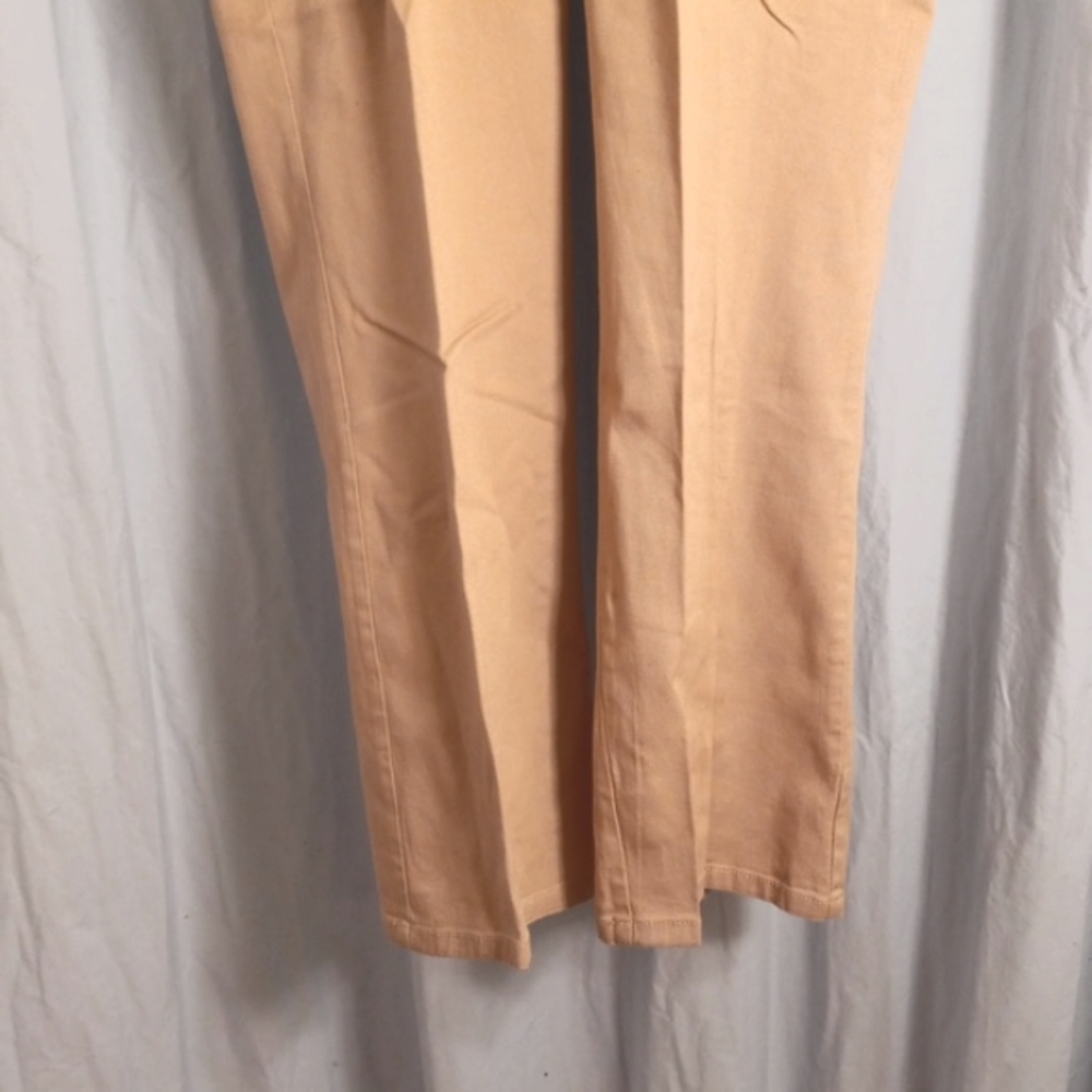 Maternity Announcements L 12/14 Khaki Stretch Twill Pants - Picture 3 of 11
